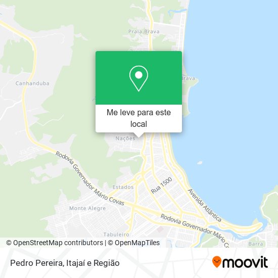 Pedro Pereira mapa