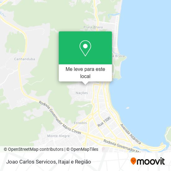 Joao Carlos Servicos mapa