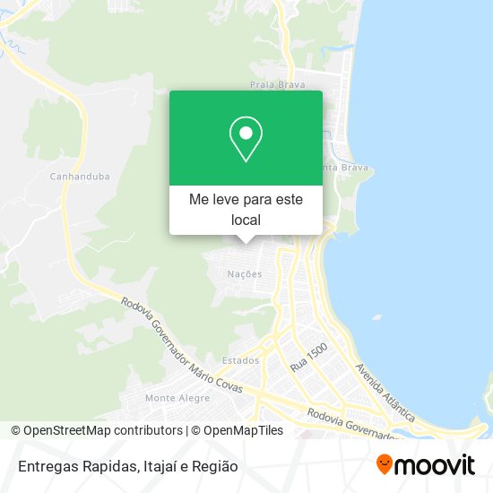 Entregas Rapidas mapa