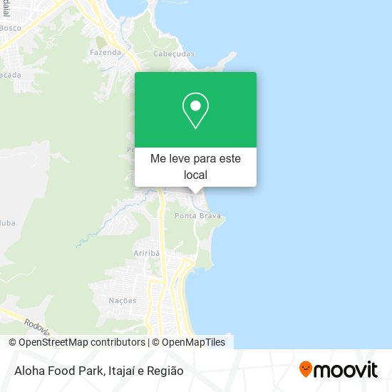 Aloha Food Park mapa