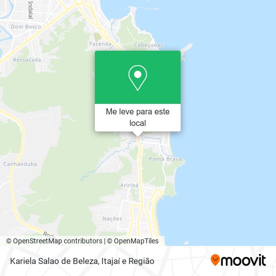 Kariela Salao de Beleza mapa