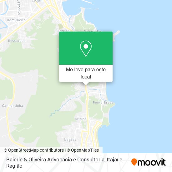 Baierle & Oliveira Advocacia e Consultoria mapa