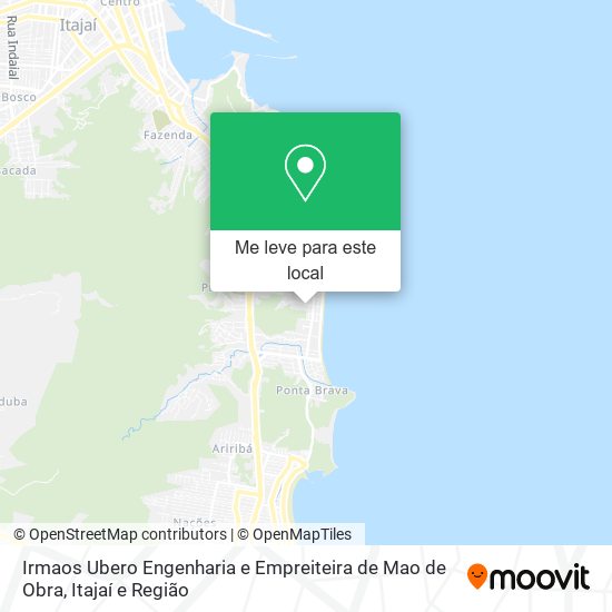 Irmaos Ubero Engenharia e Empreiteira de Mao de Obra mapa