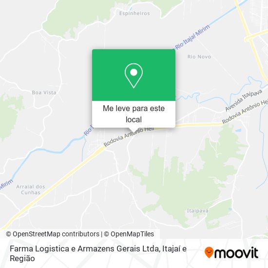 Farma Logistica e Armazens Gerais Ltda mapa