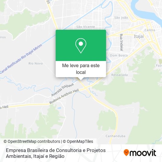 Empresa Brasileira de Consultoria e Projetos Ambientais mapa