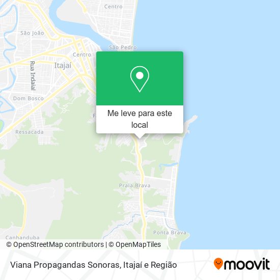 Viana Propagandas Sonoras mapa