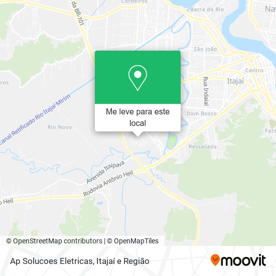 Ap Solucoes Eletricas mapa