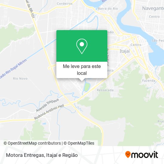 Motora Entregas mapa