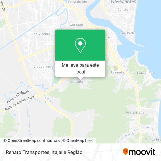 Renato Transportes mapa