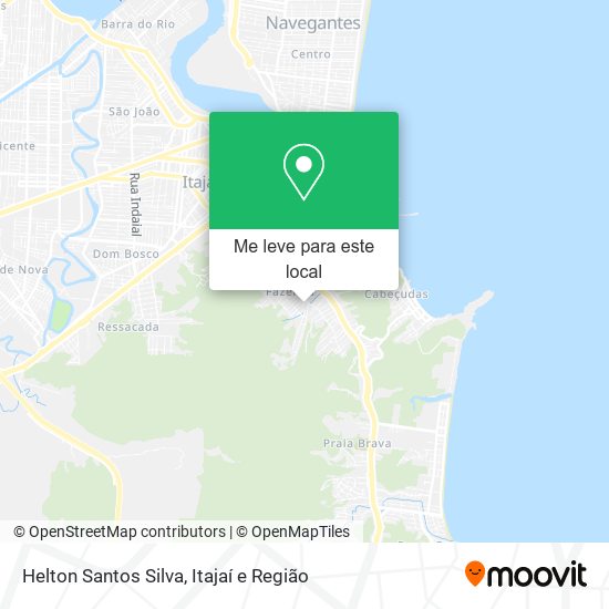 Helton Santos Silva mapa