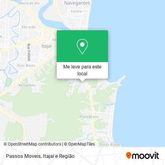 Passos Moveis mapa