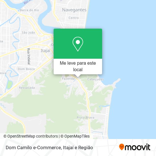 Dom Camilo e-Commerce mapa