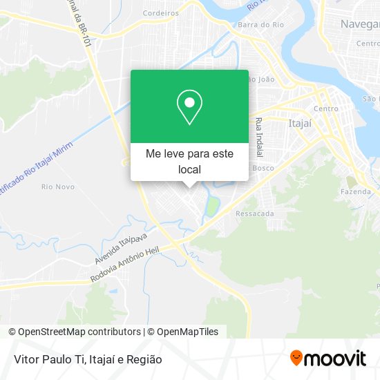 Vitor Paulo Ti mapa