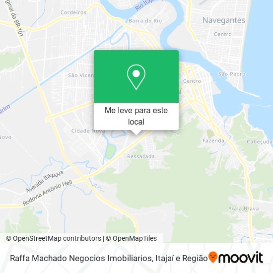 Raffa Machado Negocios Imobiliarios mapa