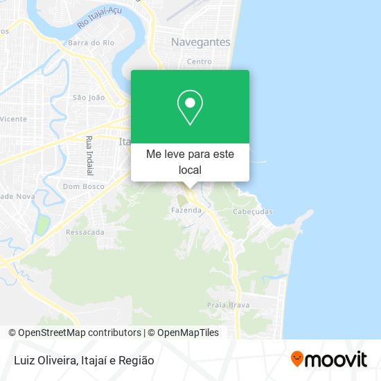 Luiz Oliveira mapa