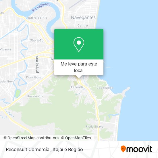 Reconsult Comercial mapa