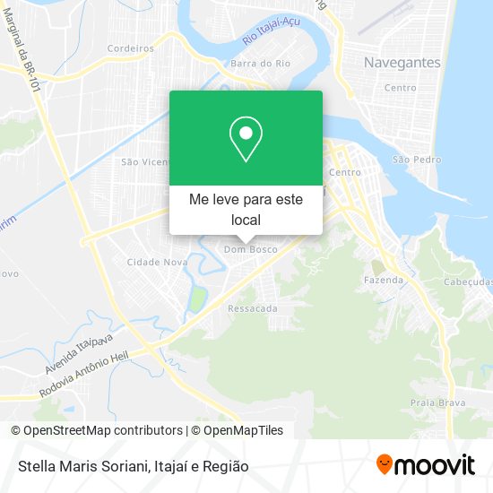 Stella Maris Soriani mapa