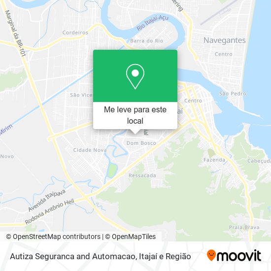 Autiza Seguranca and Automacao mapa