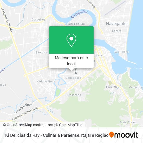 Ki Delicias da Ray - Culinaria Paraense mapa