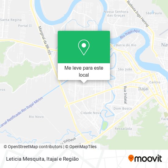 Leticia Mesquita mapa