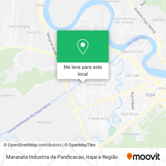 Maranata Industria de Panificacao mapa