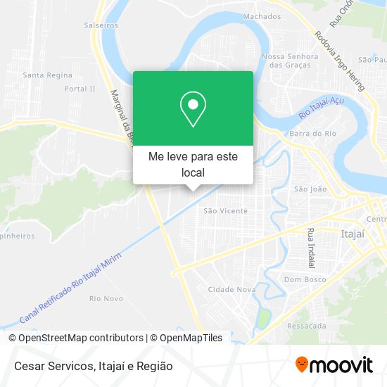 Cesar Servicos mapa