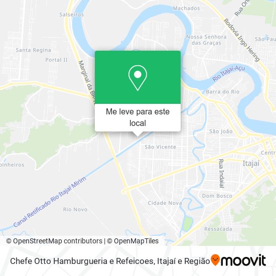 Chefe Otto Hamburgueria e Refeicoes mapa