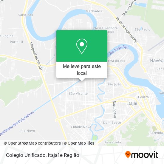 Colegio Unificado mapa