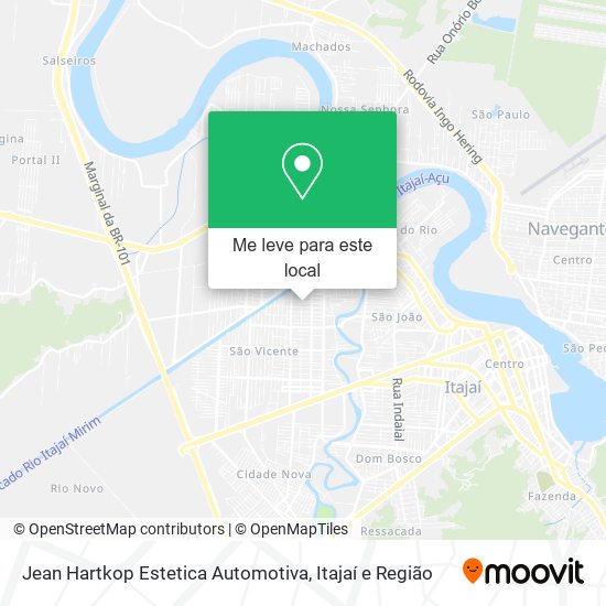 Jean Hartkop Estetica Automotiva mapa