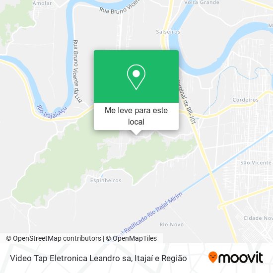 Video Tap Eletronica Leandro sa mapa