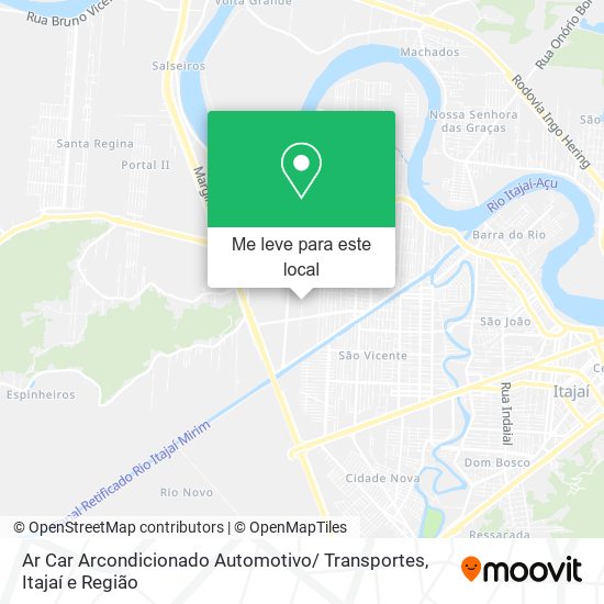 Ar Car Arcondicionado Automotivo/ Transportes mapa