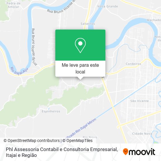 Phl Assessoria Contabil e Consultoria Empresarial mapa