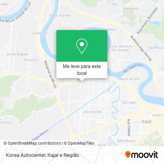 Korea Autocenter mapa