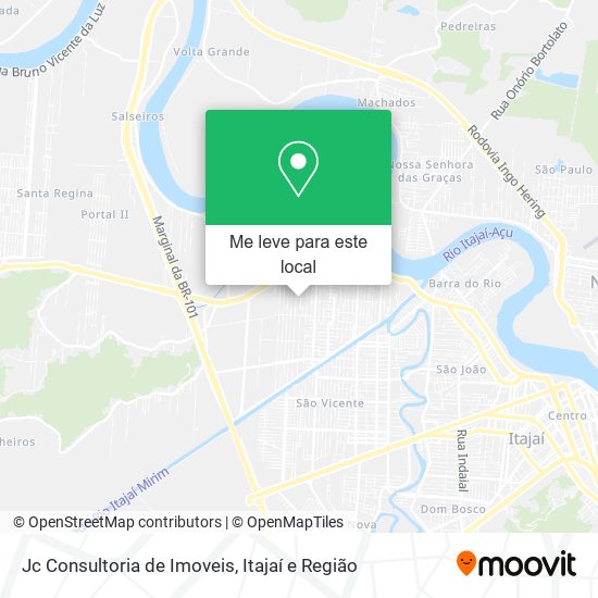 Jc Consultoria de Imoveis mapa