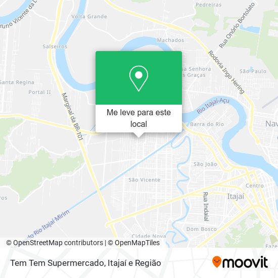 Tem Tem Supermercado mapa