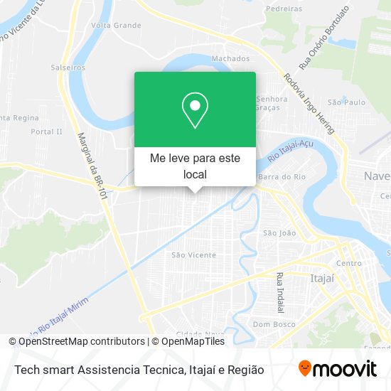 Tech smart Assistencia Tecnica mapa