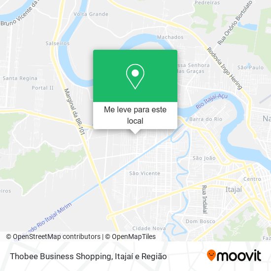 Thobee Business Shopping mapa