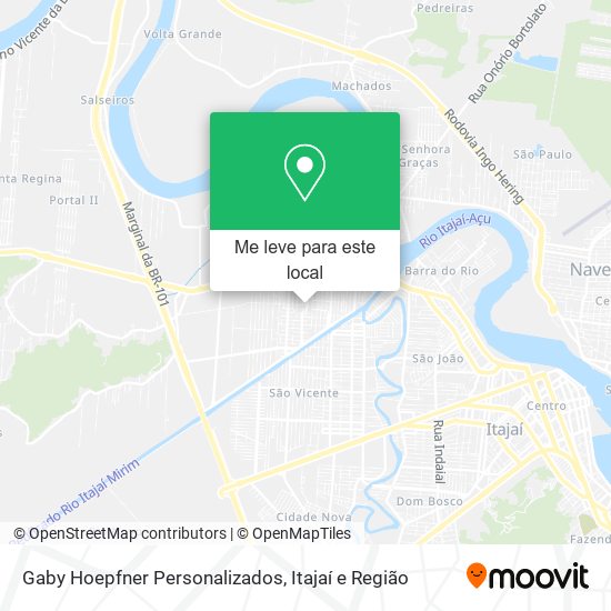 Gaby Hoepfner Personalizados mapa