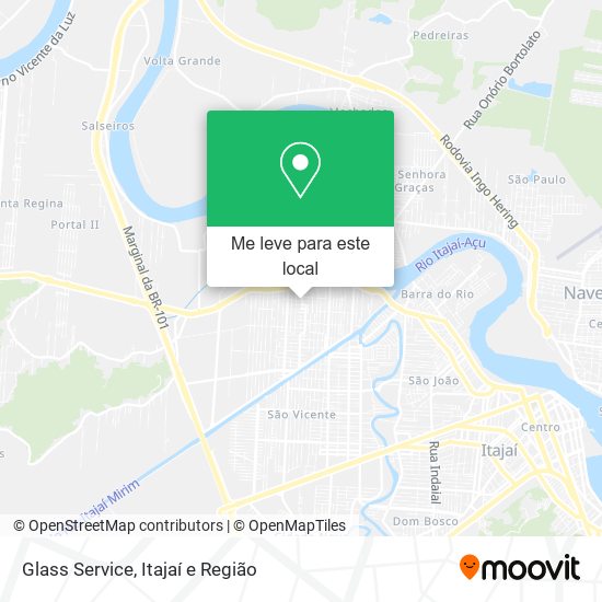 Glass Service mapa