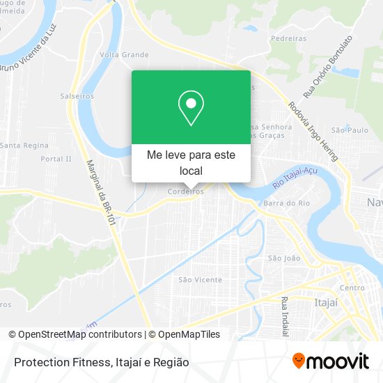 Protection Fitness mapa