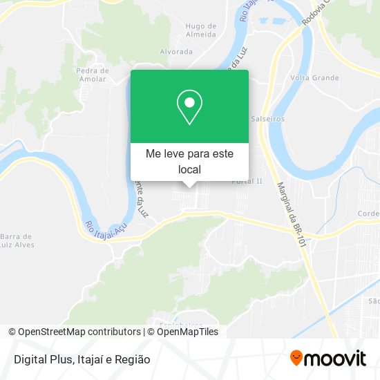 Digital Plus mapa