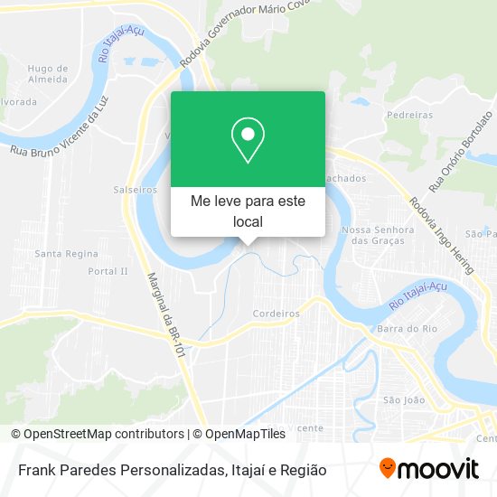 Frank Paredes Personalizadas mapa