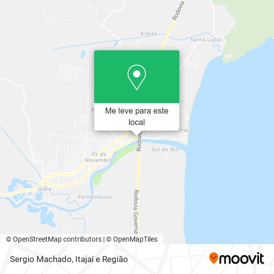 Sergio Machado mapa