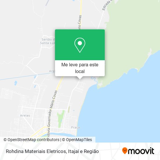 Rohdina Materiais Eletricos mapa