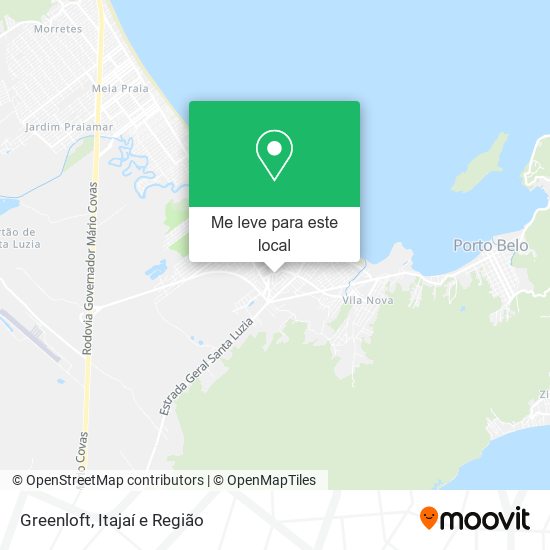 Greenloft mapa