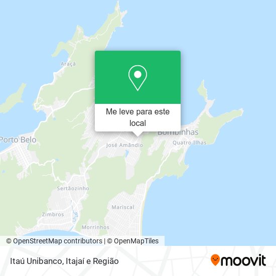 Itaú Unibanco mapa