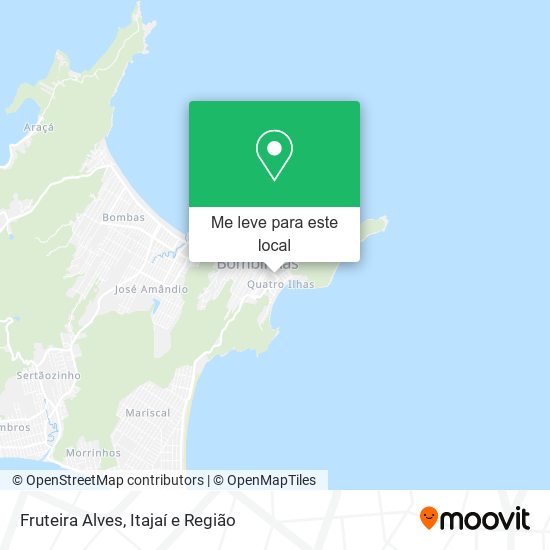 Fruteira Alves mapa