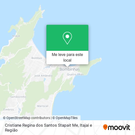 Cristiane Regina dos Santos Stapait Me mapa
