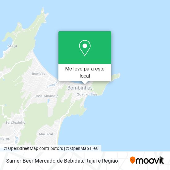 Samer Beer Mercado de Bebidas mapa