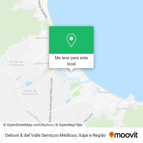 Deboni & del Valle Serviços Médicos mapa